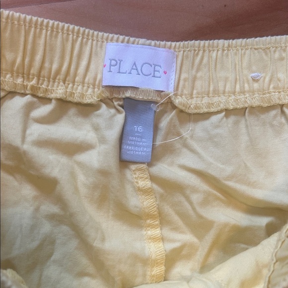 The Children's Place Yellow Kids Shorts - Picture 2 of 4